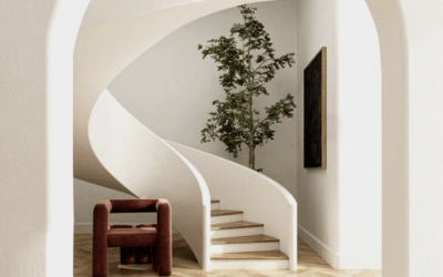 Escaleras esculturales